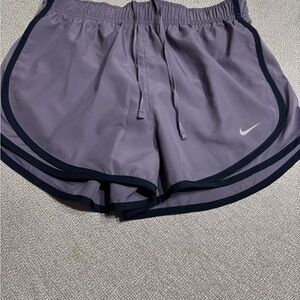 Nike Purple Athletic Shorts Lightweight Elastic Waist